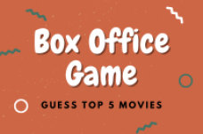 Box Office Game